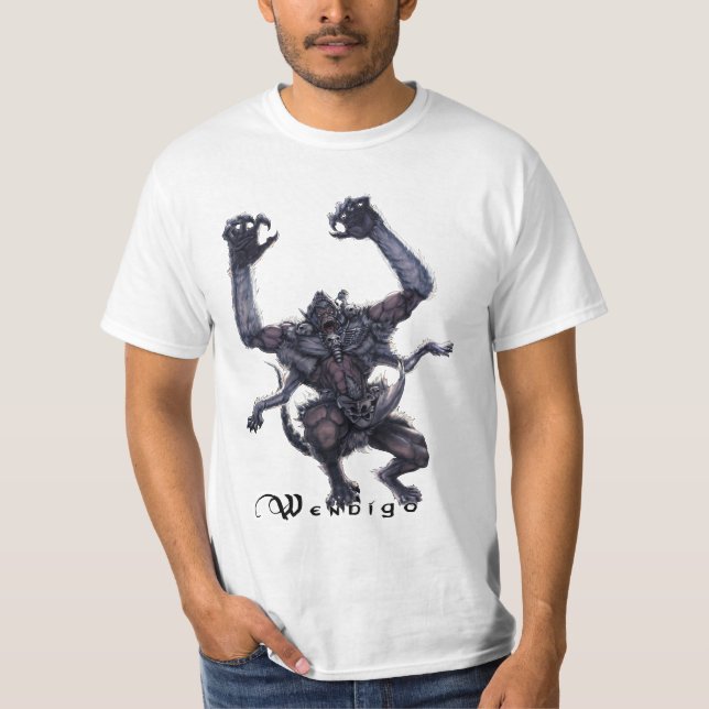 Gigantisk Utslagsplats Wendigo Tee Shirt (Framsida)