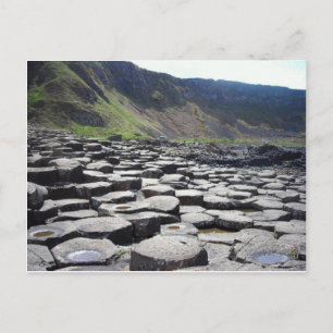 gigantisk väg5 , Irland Vykort