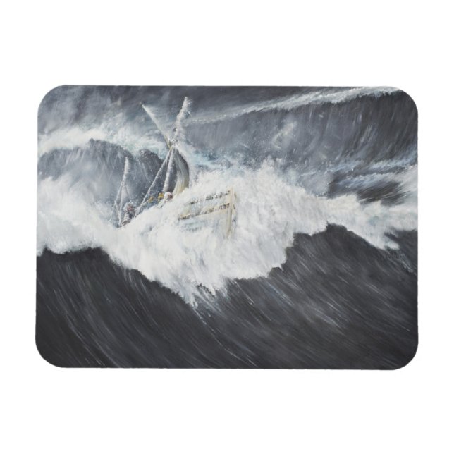 Gigantisk våg magnet (Horisontell)