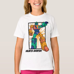 Gigantisk Warrior Robot: Obegränsad Äventyr T Shirt