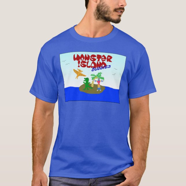 Gigantiska skjortor för ökompisofficiell tee shirt (Framsida)