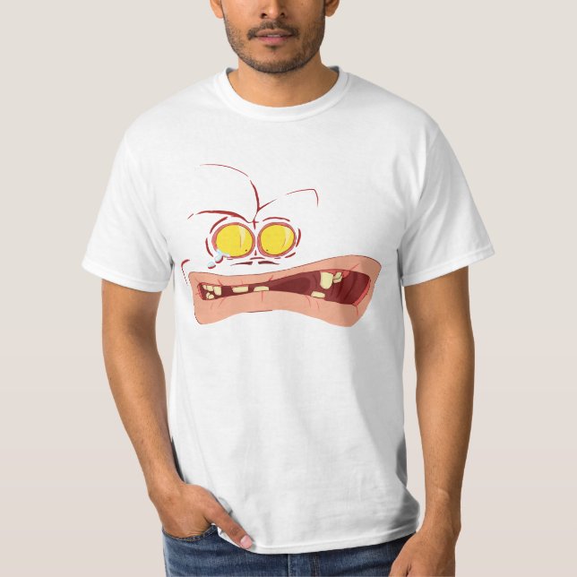 Gigantiskt ansikte t-shirt (Framsida)