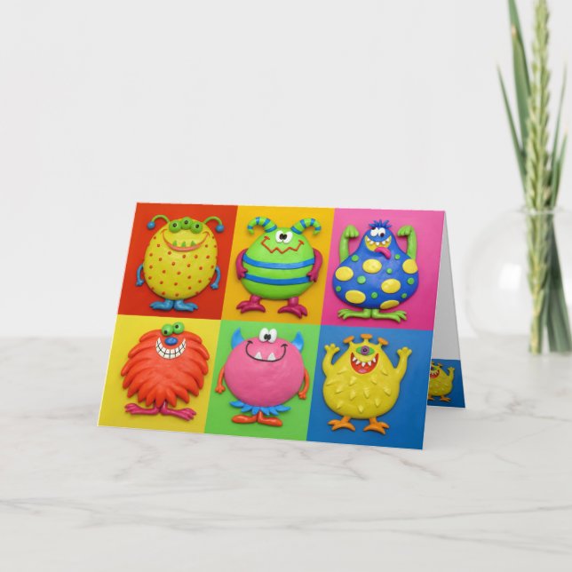 Gigantiskt partytack tack kort (Framsida)