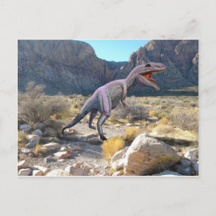 Gigantosaurus Dinosaur Vykort