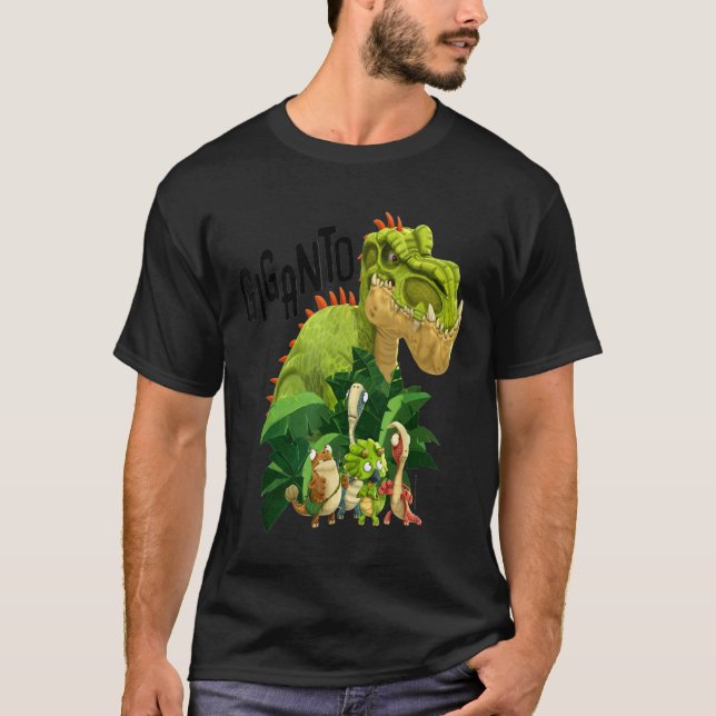 Gigantosaurus Giganto 4 Kid Dinos Giganto 93 png93 T Shirt (Framsida)