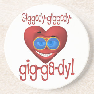 Giggedy Funny Valentine Underlägg