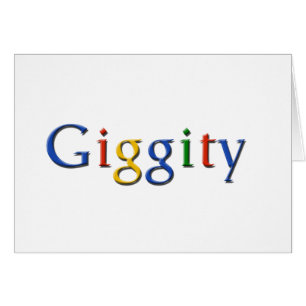 Giggity - stil hälsningskort