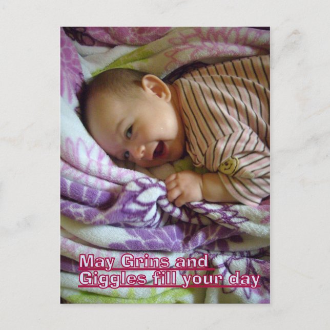 gigglar vykort (Framsida)