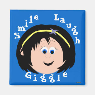 Giggle Ansikte Magnet