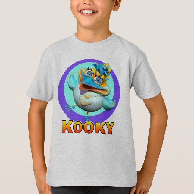 GiggleBellies Kooky fågel T-shirt (Framsida)