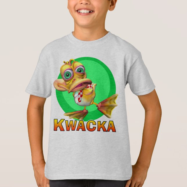 GiggleBellies Kwacka ankan T-shirt (Framsida)
