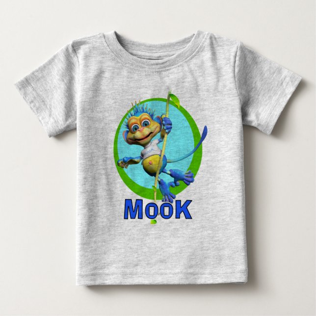 GiggleBellies Mook apan T-shirt (Framsida)