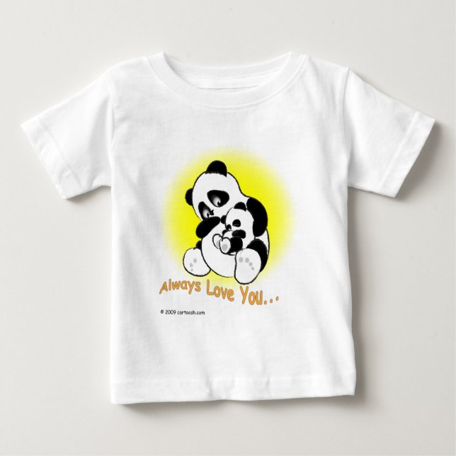 gigglePanda för mors dag T-shirt (Framsida)