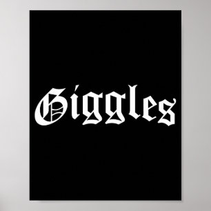 Giggles Chola Chicana mexikansk amerikansk stolthe Poster
