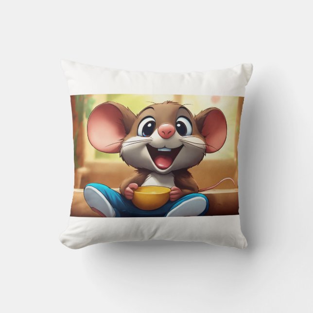 Giggles Mouse Kudde (Framsida)
