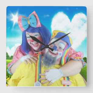 Giggles och Gadgets Fyrkantig Klocka