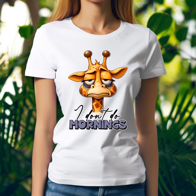 Giggly Giraffe: The Funny Giraffe T-Shirt (Skapare uppladdad)