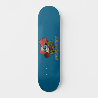 Giggly Goof The Clown Mini Skateboard Bräda 18,5 Cm