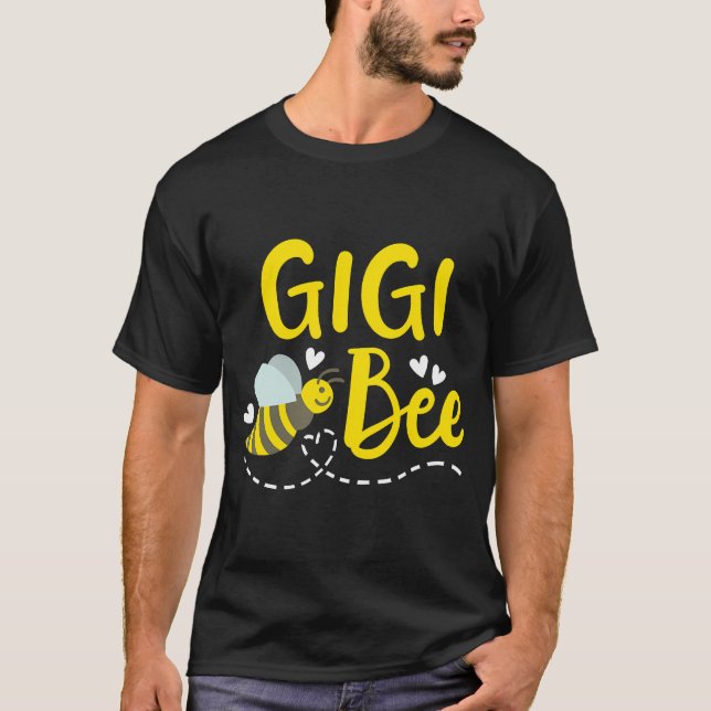 Gigi Bee Cute Bieping Födelsedagsfest Matching F T Shirt (Framsida)