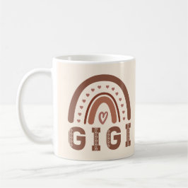 Gigi Boho Rainbow Cute Grandma Gifts Kaffemugg