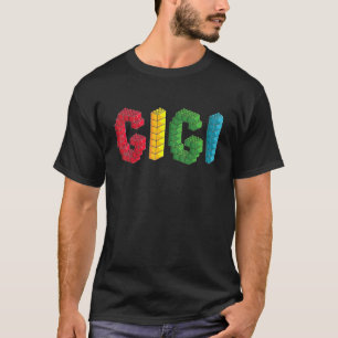 Gigi Brick Master Builder Bygger Blocks Family M T Shirt