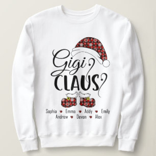 Gigi Claus Gift till jul T Shirt