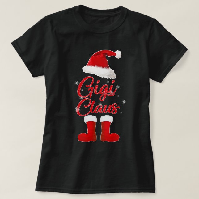 gigi claus t shirt (Design framsida)