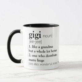 Gigi-definition Mugg