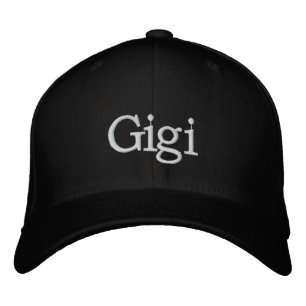 Gigi Embroized Hat Broderad Keps
