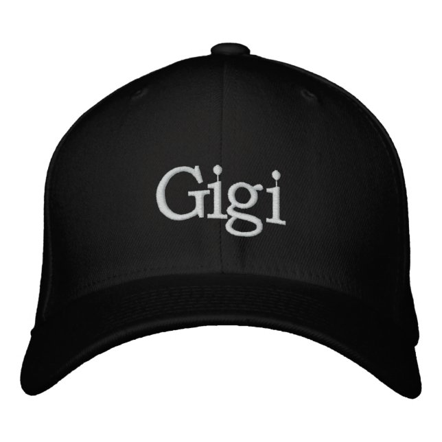 Gigi Embroized Hat Broderad Keps (Framsida)