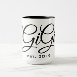 GiGi est 2019 mugg