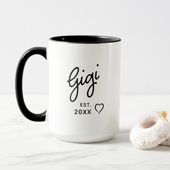 Gigi Established Date Modern Family  Mugg (Med munk)