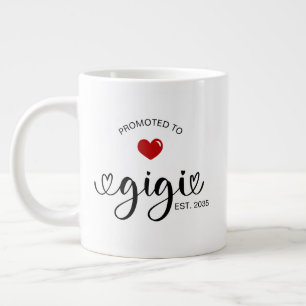 Gigi Estalicherad Ny Mormorspresent Jumbo Mugg