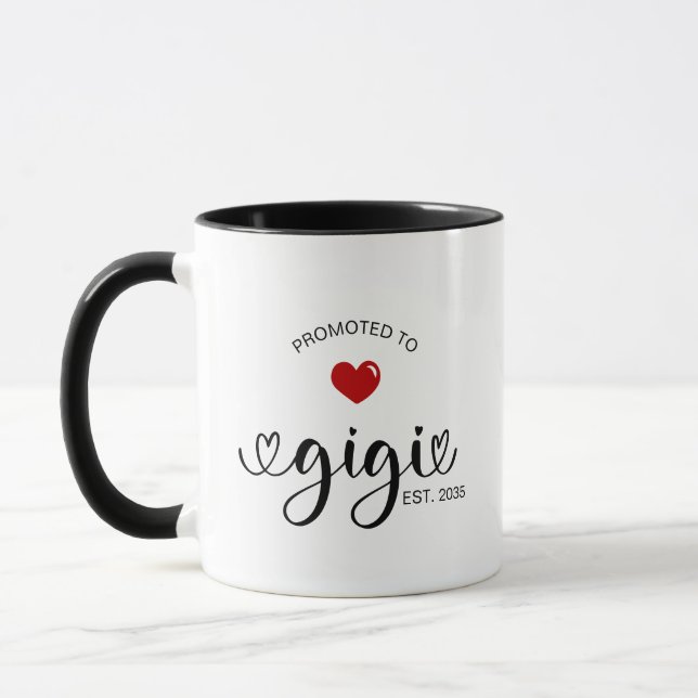 Gigi Etablerade Ny Mormorsgåva Mugg (Vänster)
