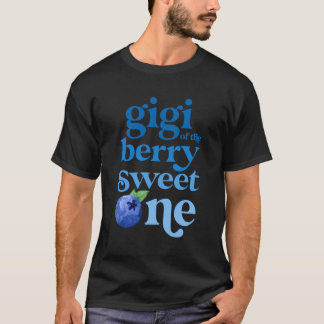 Gigi First Birthday Berry Sweet One Blueberry 1st T Shirt