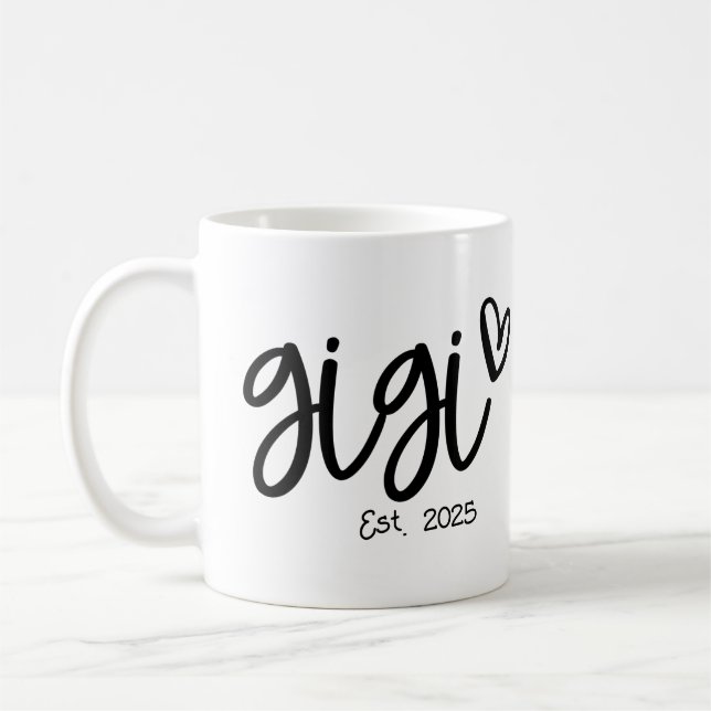 GiGi inrättade 2025, första gången Grandma Kaffemugg (Vänster)