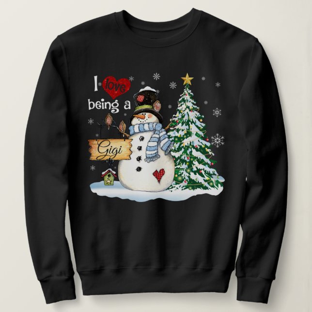 Gigi jul t shirt (Design framsida)