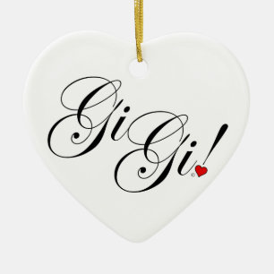 GiGi! Julgransprydnad Keramik