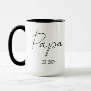 Gigi och Papa Mugs, Föräldrar Graviditets Annonser Mugg