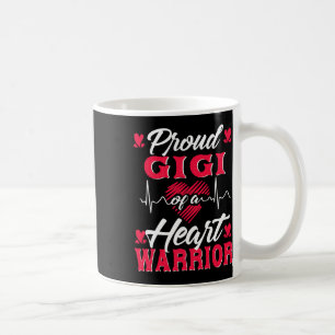 Gigi of a Heart Warrior Chd Awareness Kaffemugg