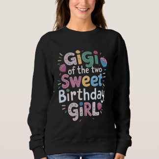 Gigi of The Two Sweet Birthday Girl Matching Famil T Shirt
