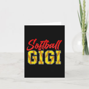 Gigi Retro Groovy Loud Proud Sport Game Catcher Kort