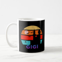Gigi Retro Sunset Ocean Grandfather Kaffemugg