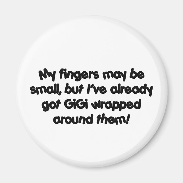 &GiGi;s Wrapped! Magnet (Framsidan)