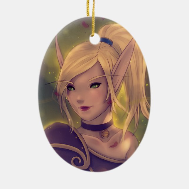 Gigi & Sharm prydnad Julgransprydnad Keramik (Baksidan)