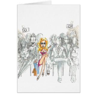 Gigi - stativ ut hälsningskort