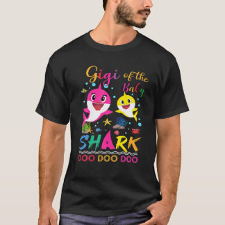 Gigi the Baby Shark Birthday Gigi Shark T Shirt