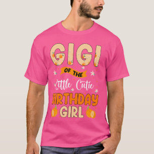Gigi The Little Cutie Birthday Girl Sweet One O T Shirt