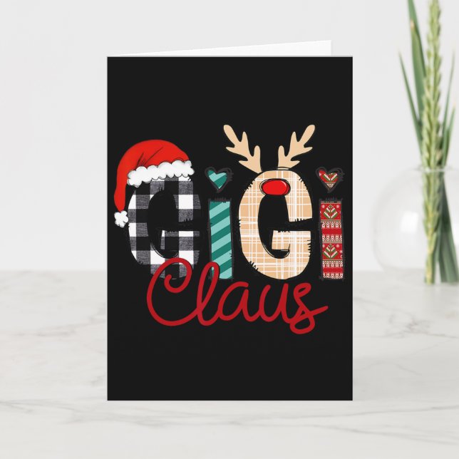 Gigi Tomte Ren Jul  Kort (Framsida)