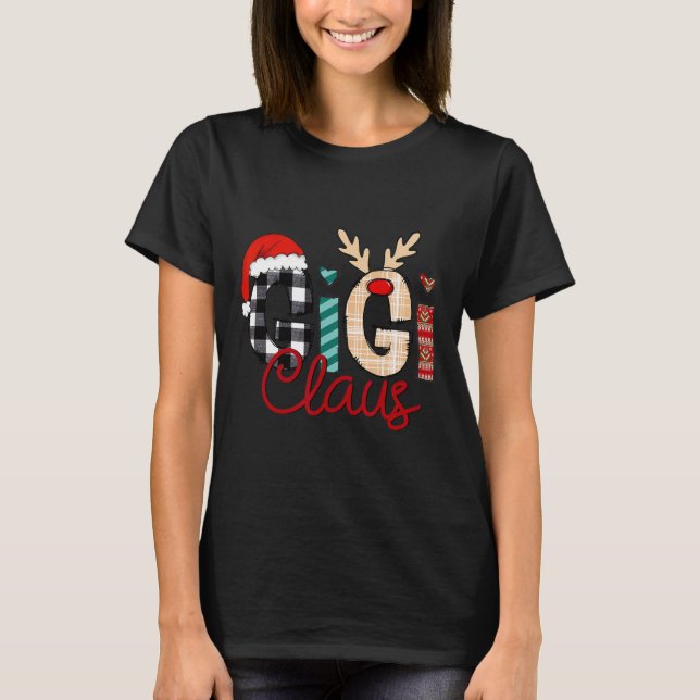 Gigi Tomte Ren Jul  T Shirt (Framsida)